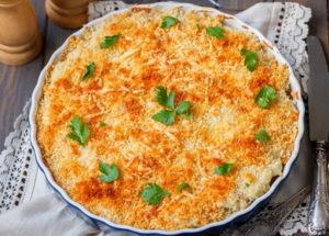 Rețetă de conopidă gratin rețetă pas cu pas cu fotografie